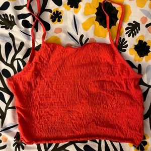 Red Zara tank
